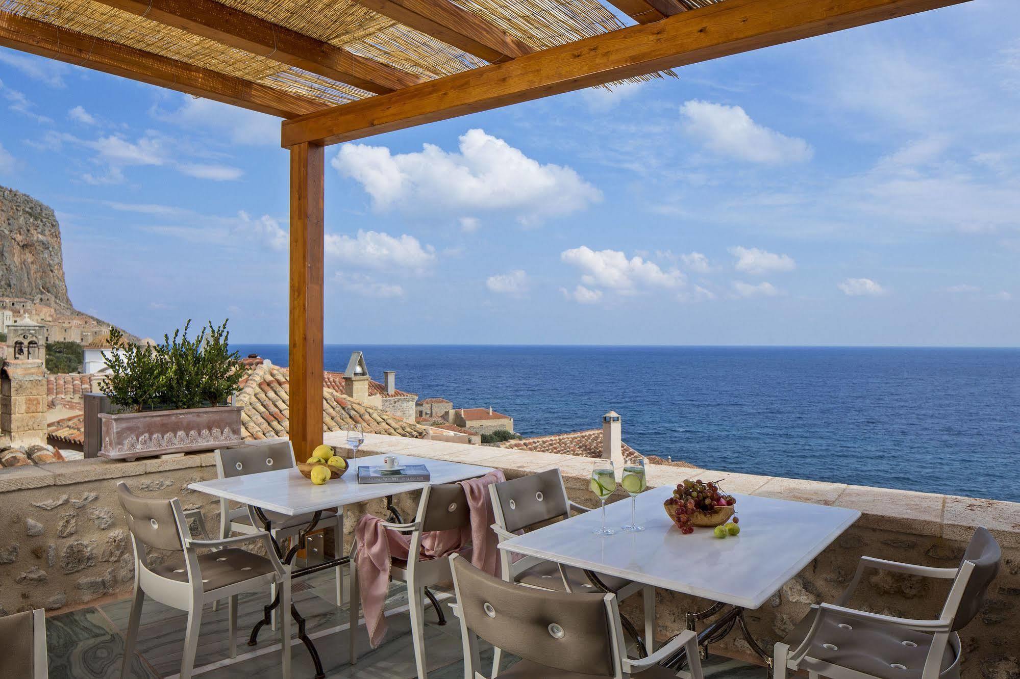 Moni Emvasis Luxury Suites Monemvasziá Kültér fotó